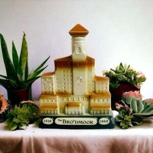 Rare Vintage Jim Beam Whiskey Decanter Bottle THE BROADMOOR 1918-1968 LMTD Edtn